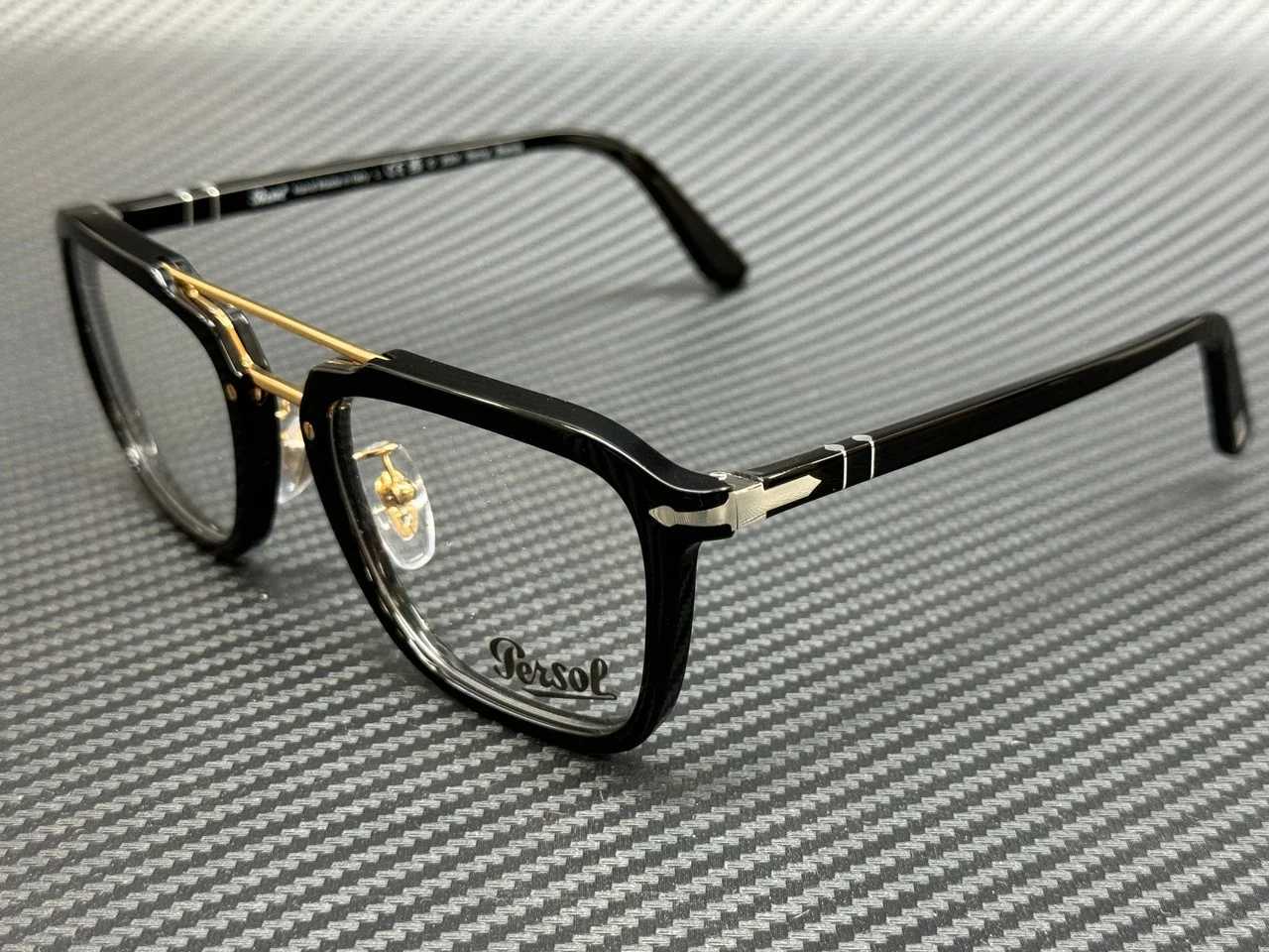BURBERRY BE2108 3001 Black Rectangle Men 4