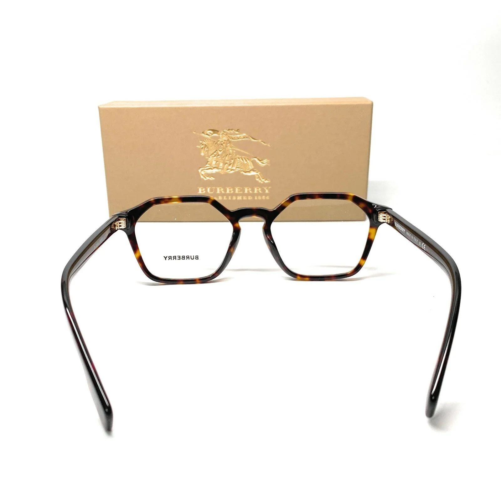 BURBERRY BE2294 3002 Dark Havana Demo Lens Women Eyeglasses 51mm 4