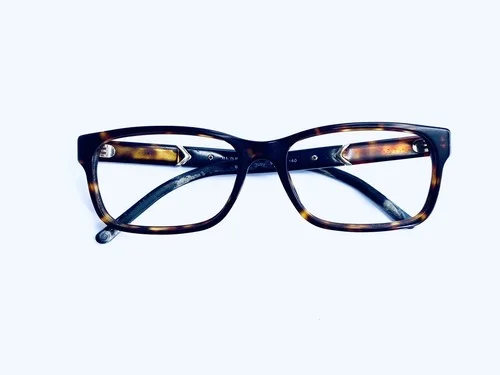 Burberry Brown Amber Tortoise Rectangular Eyeglasses Italy B2108 3002 52 16 140 4