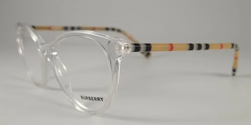 Burberry Eyeglasses B2325 NEW Color 3889 Clear Size 51 Cat Eye Authentic