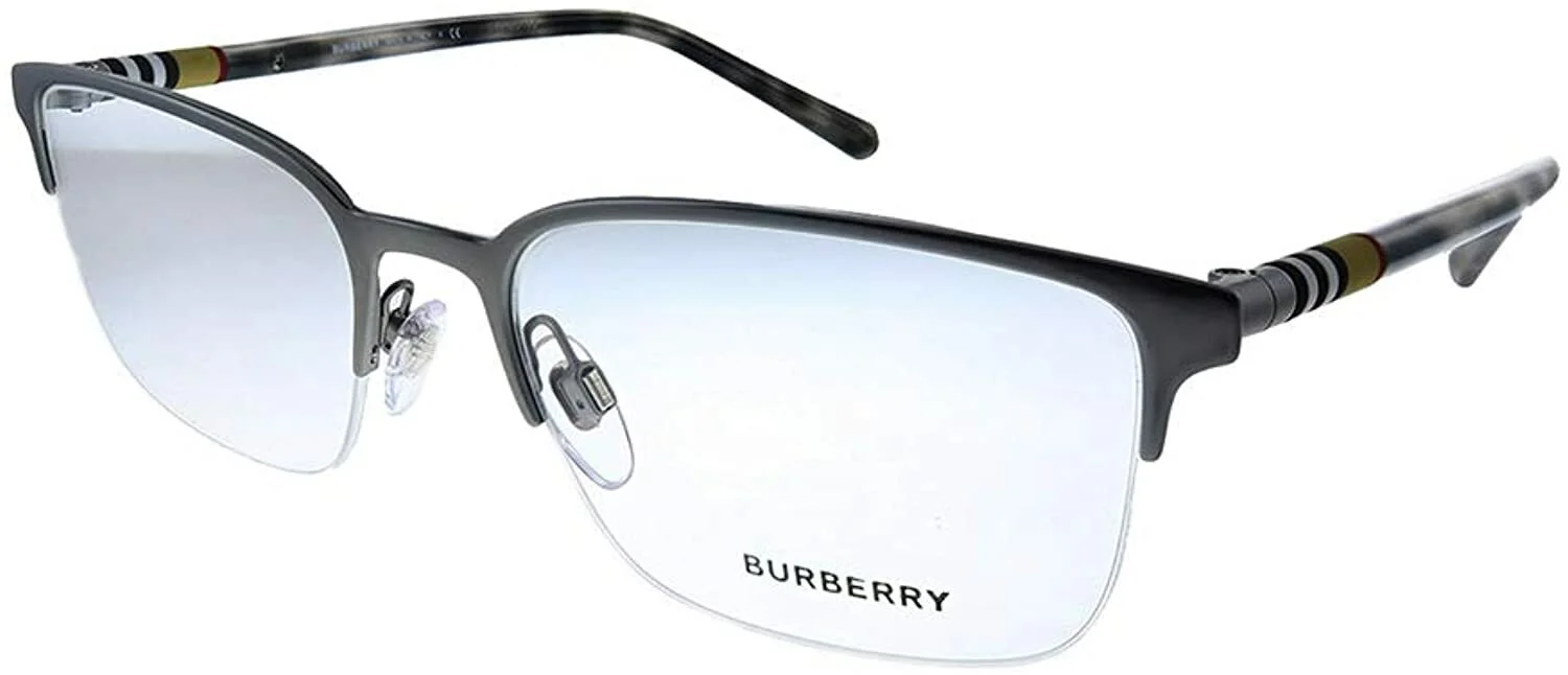 Burberry Eyeglasses BE1323 1014 54mm Gunmetal / Demo Lens