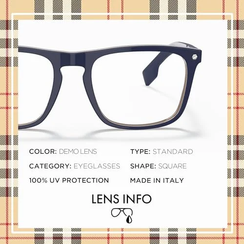 Burberry Eyeglasses BE2340F 3799 56mm Blue / Demo Lens 4