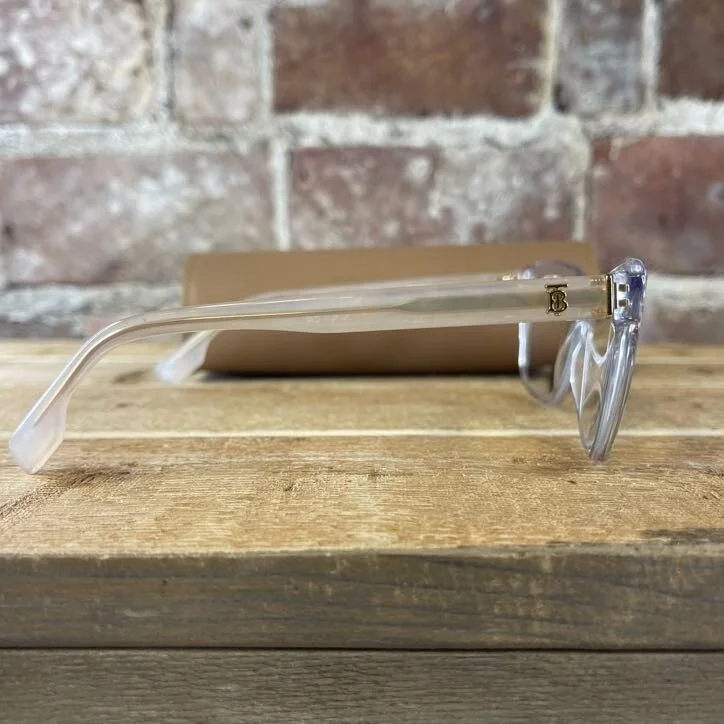 Burberry Mildred Transparent B 2323 3896 Eyeglasses Frames 54-17-140 Width 3