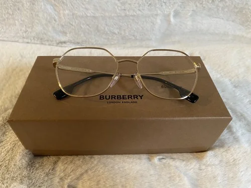 Burberry Optical Glasses - Erin (Style 1350) Gold Perscription Glasses