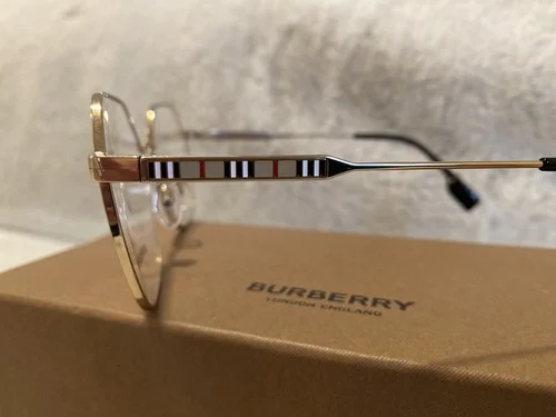 Burberry Optical Glasses - Erin (Style 1350) Gold Perscription Glasses 3