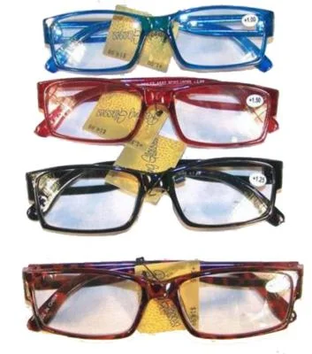 BUY 2 GET 2 pair FREE CHEATER READERS ASST PLASTIC FRAME EYE GLASSES reading