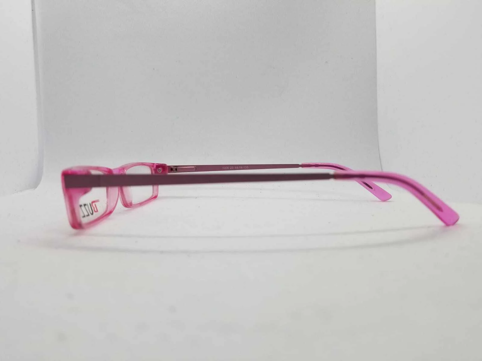 Buzz Pink Eyeglasses Frames For Kids Plastic Rectangular Full Frame 44-14-130 3