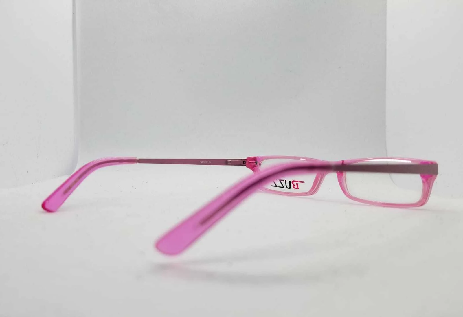 Buzz Pink Eyeglasses Frames For Kids Plastic Rectangular Full Frame 44-14-130 4