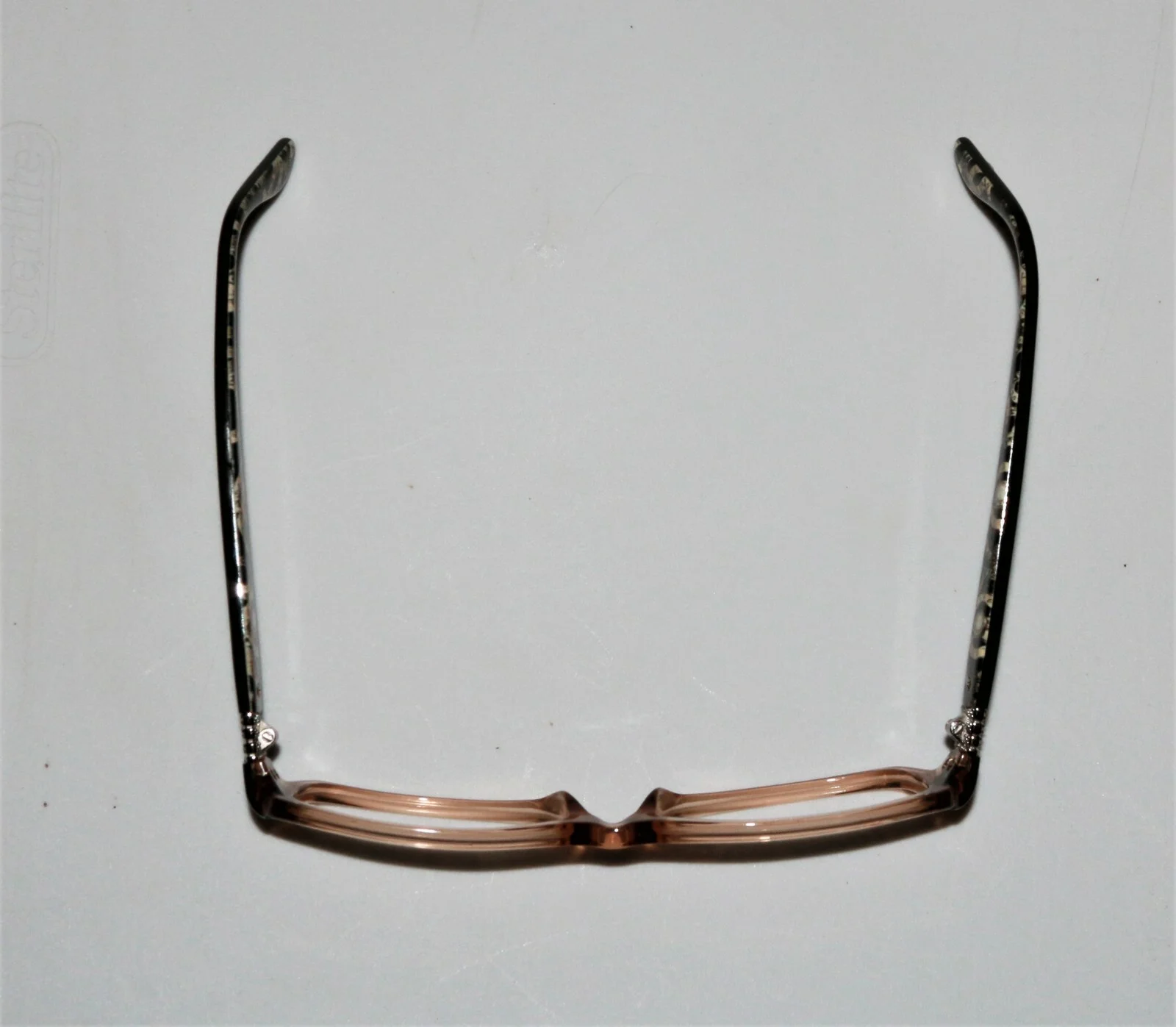 Bvlgari 4051-B eyeglass frames - transparent front, jeweled sides 4
