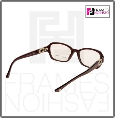 Bvlgari 4071B 5177 Eyeglasses Glasses Pearl Brown & Gold w/ Swarovski Crystals 4
