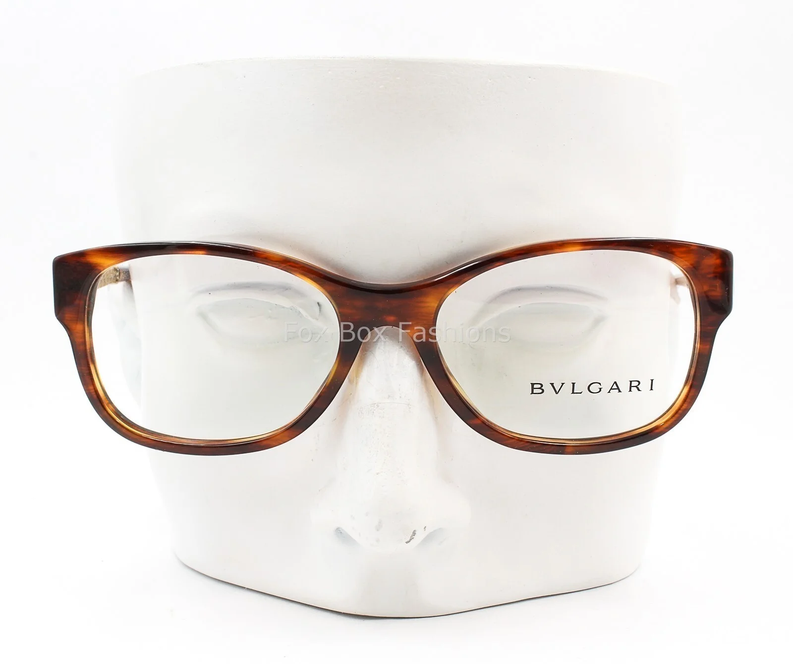Bvlgari 4081H 816 Eyeglasses Glasses Brown Havana with Gold Temples 53-17-135 3