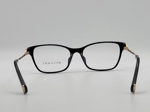 BVLGARI BV4159BF Asian Fit 501 Black Rectangle Eyeglass Frames 54-17-140 4