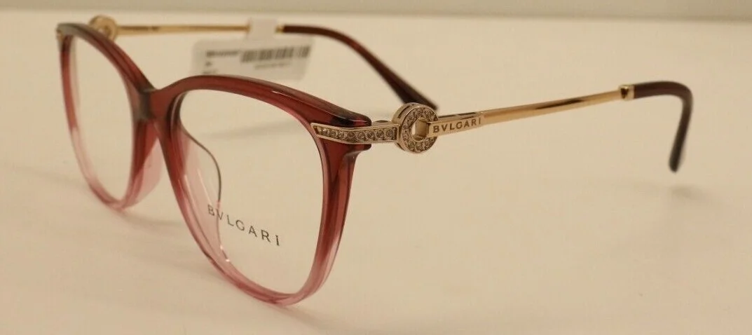 Bvlgari BV4209B Eyeglasses Women Wayfarer 54mm New 100% Authentic