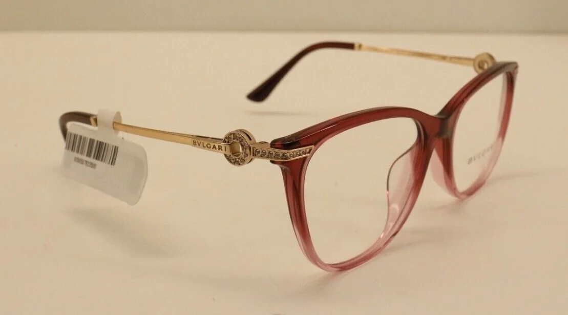 Bvlgari BV4209B Eyeglasses Women Wayfarer 54mm New 100% Authentic 2