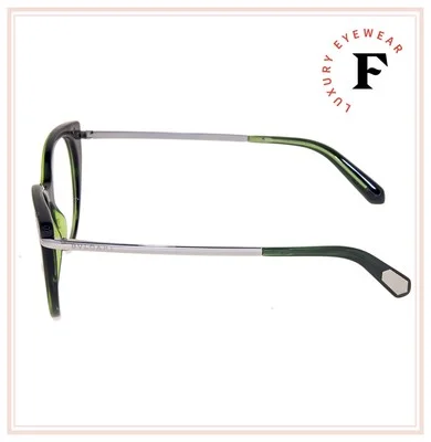 BVLGARI SERPENTI BV4150 Silver Green Scales Decor Eyeglasses Optical 4150 51mm 4