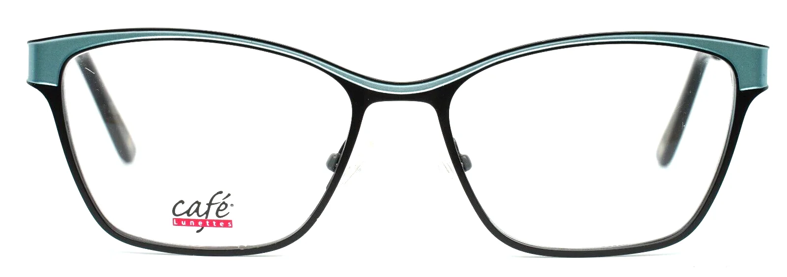 CAFE LUNETTES 3281 C1 Frost Black Womens Cat Eye Eyeglasses 53-16-135 2