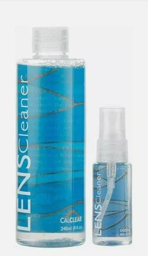 California Accessories Calclear Lens Cleaner Spray 8oz Eyeglass Lens+travel