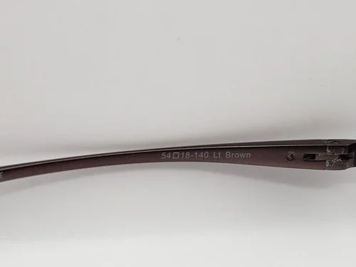 Callaway 54-18-140 lt brown eyeglass frames 3
