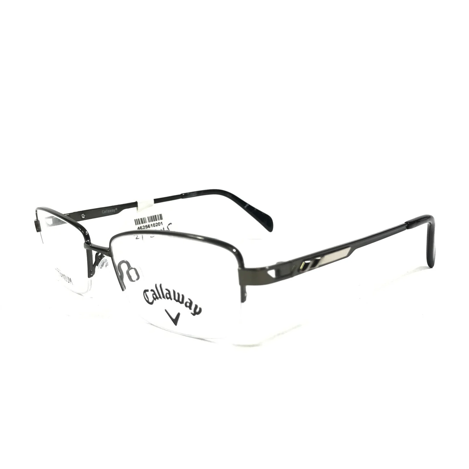 Callaway C 17 COL 20 Eyeglasses Frames Grey Rectangular Half Rim 53-17-140