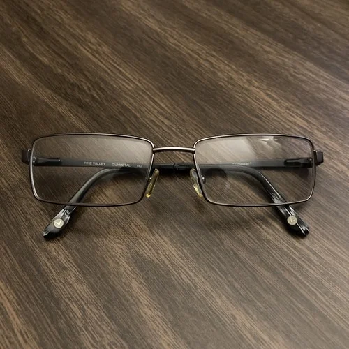 Callaway Eyeglasses Frame Pine Valley Gunmetal 55-17-140 Rectangle Black Frames