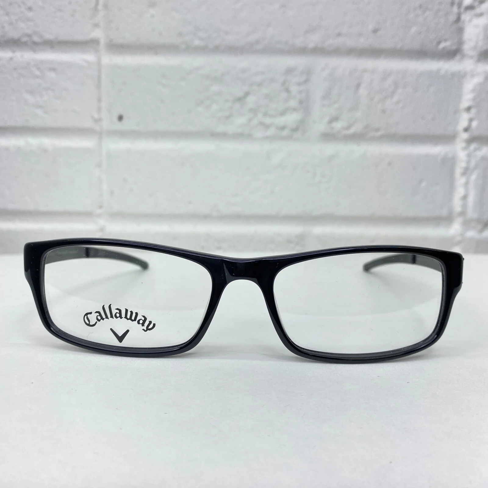 Callaway Eyeglasses Frames SILVERSTONE Black 55-18-140 Full Rim 20527