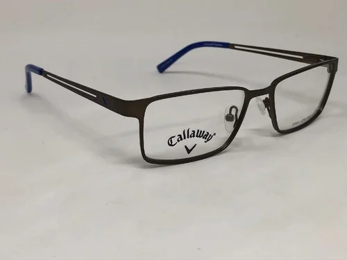 CALLAWAY EYEWEAR “WEDGE” Eyeglasses Frame 50-16-135 Brown Matte/Blue N119