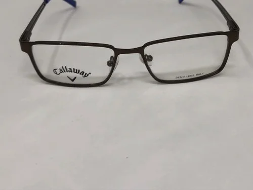 CALLAWAY EYEWEAR “WEDGE” Eyeglasses Frame 50-16-135 Brown Matte/Blue N119 2