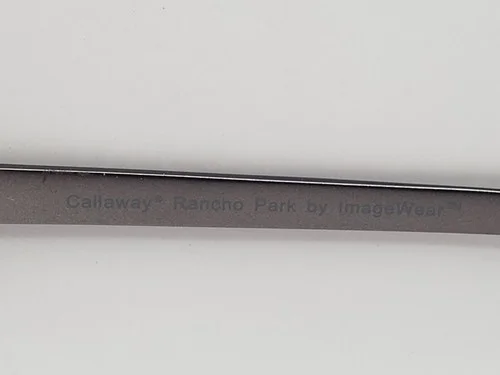 Callaway Rancho Park Gunmetal 55-17-140 Eyeglass Frames 4