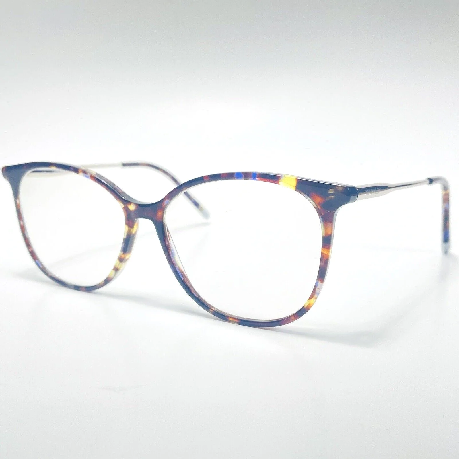 Calvin Klein Brown Purple Tortoise Clear Oval Glasses CK5462 222 54 14 140 3