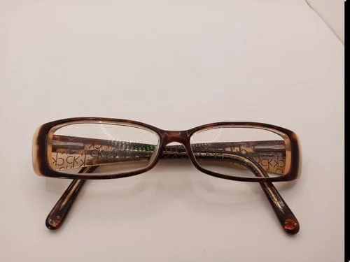 Calvin Klein CK Chunky Eyeglass Frame *shows Some Wear* 135 Arm Length 4