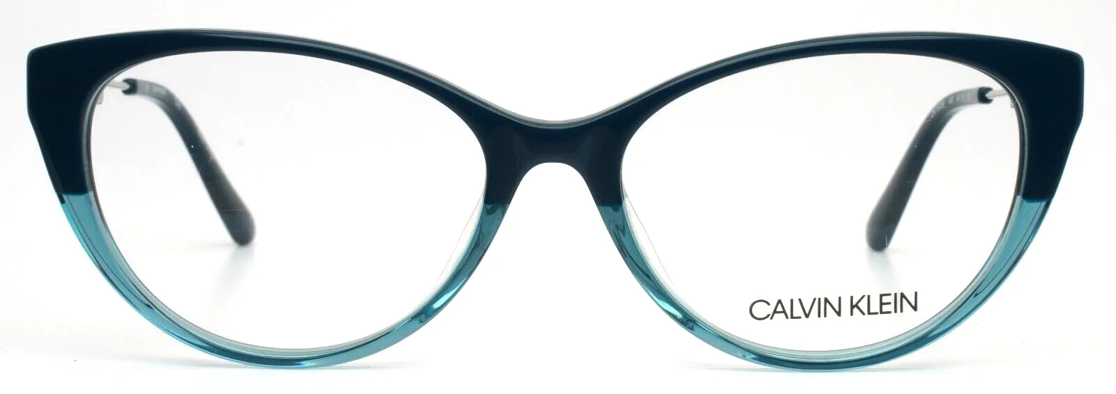 CALVIN KLEIN CK19706 440 Blue Womens Cat Eye Full Rim Eyeglasses 54-16-140 B:40 2