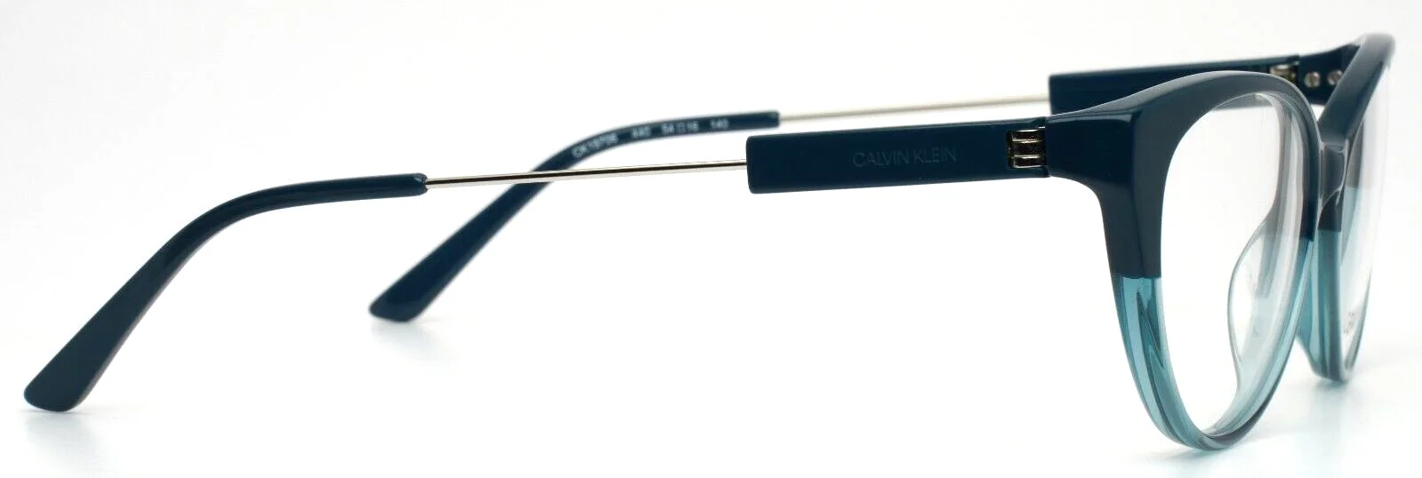 CALVIN KLEIN CK19706 440 Blue Womens Cat Eye Full Rim Eyeglasses 54-16-140 B:40 4