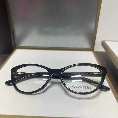 CALVIN KLEIN CK20506 001 Black Womens Cat Eye Full Rim Eyeglasses 53-16-140 B:38