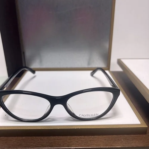 CALVIN KLEIN CK20506 001 Black Womens Cat Eye Full Rim Eyeglasses 53-16-140 B:38 3