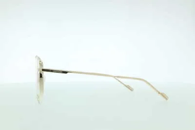 Calvin Klein CK21100 717 Shiny Gold Aviator Eyeglasses 3