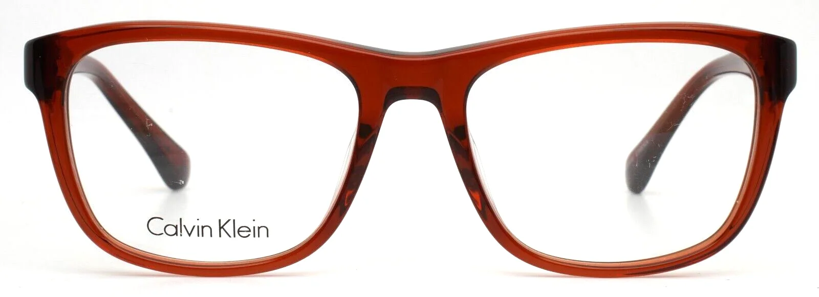 CALVIN KLEIN CK5871 273 Dark Amber Unisex Square Full Rim Eyeglasses 52-18-140 2