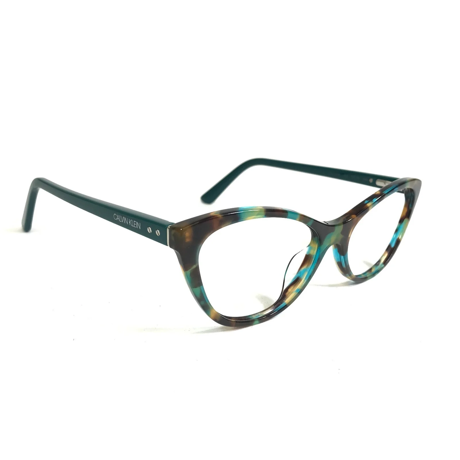 Calvin Klein Eyeglasses Frames CK20506 442 Brown Green Tortoise 53-16-140 3