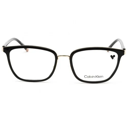 Calvin Klein Unisex Eyeglasses Clear Lens Black Metal Round Frame CK22100 001 2