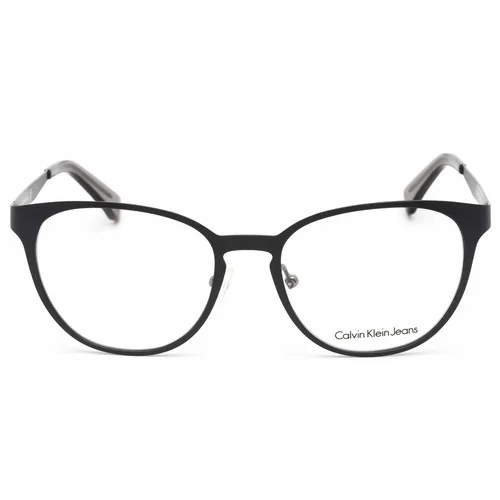 Calvin Klein Unisex Eyeglasses Clear Lens Grey Metal Round Frame CK22100 020 2