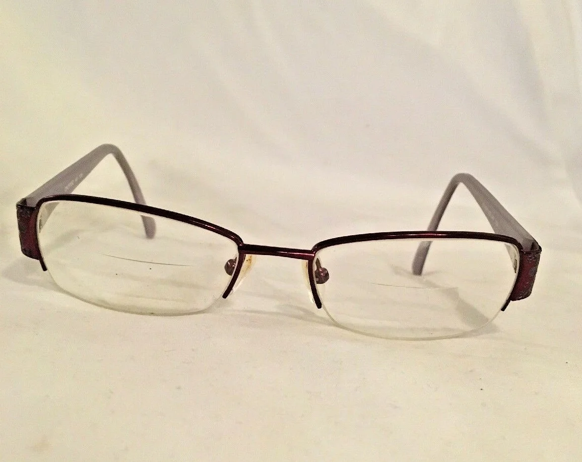 Calypso #3 Silver Dollar 135 Small Fitted behind the ear EyeGlass frames1.100