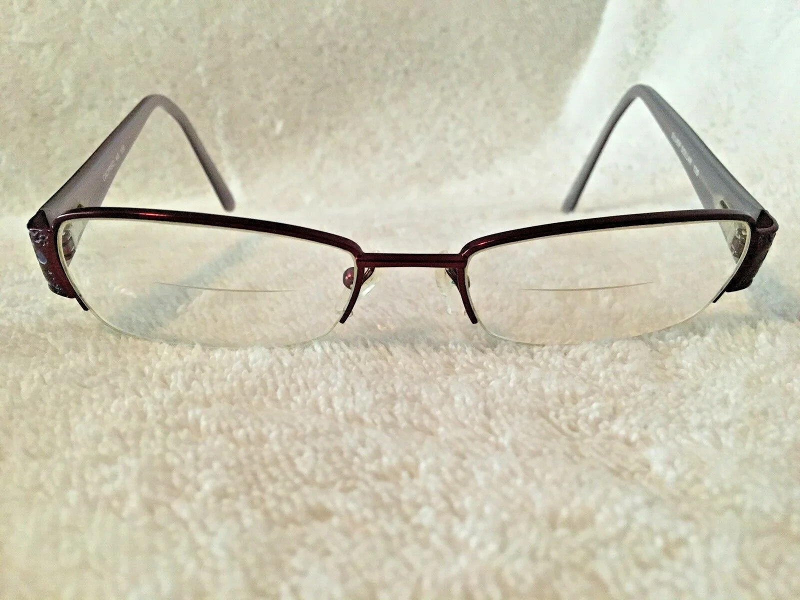 Calypso #3 Silver Dollar Small Fitted behind the ear EyeGlass frames 52 18 135 2