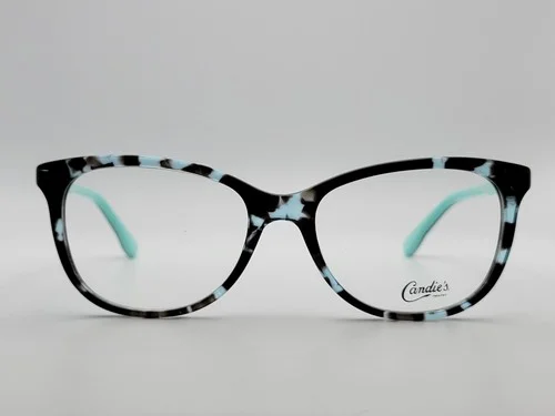 Candies CA 0508 089 Turquoise/Other Butterfly Full Rim Eyeglass Frames 51-16-135 2