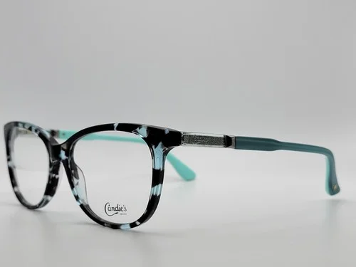 Candies CA 0508 089 Turquoise/Other Butterfly Full Rim Eyeglass Frames 51-16-135 3