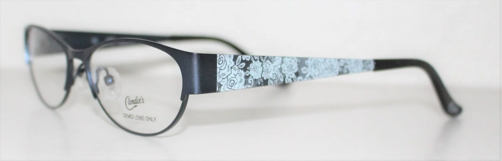 CANDIES EVA CAYLA BLK BLACK New Optical Eyeglass Frames For Women