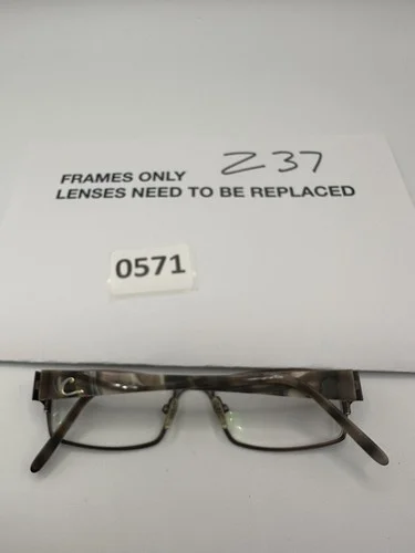 CANDIES Eyeglass Frames C OMEGA BRN 50 16 135 Full Rim Square Brown 3