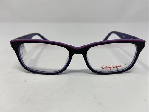 Candy Shoppe Fudge C03 49-16-140 Black/Purple Full Rim Eyeglasses Frame GQ31
