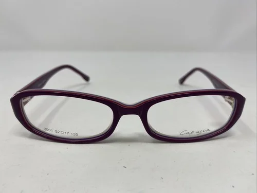 Capasca Eyewear 3001 Col.4 52-17-135 Purple/Red Full Rim Eyeglasses Frame NH38