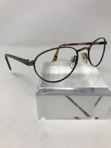CAPEZIO EYEGLASSES 51-19-135 SILVER BROWN TORTOISE 6484 4