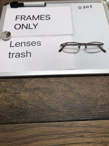 Capezio Justine Bronze Glasses 48-16-135 Frames Only Eyeglasses G203