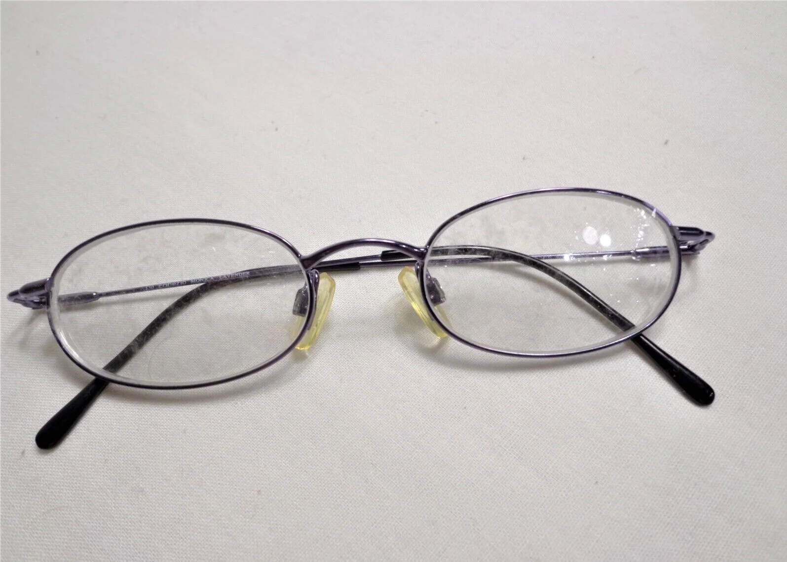 CAPEZIO MONICA 45-18-130 EYEGLASSES LAVENDER METAL FULL RIM FRAME